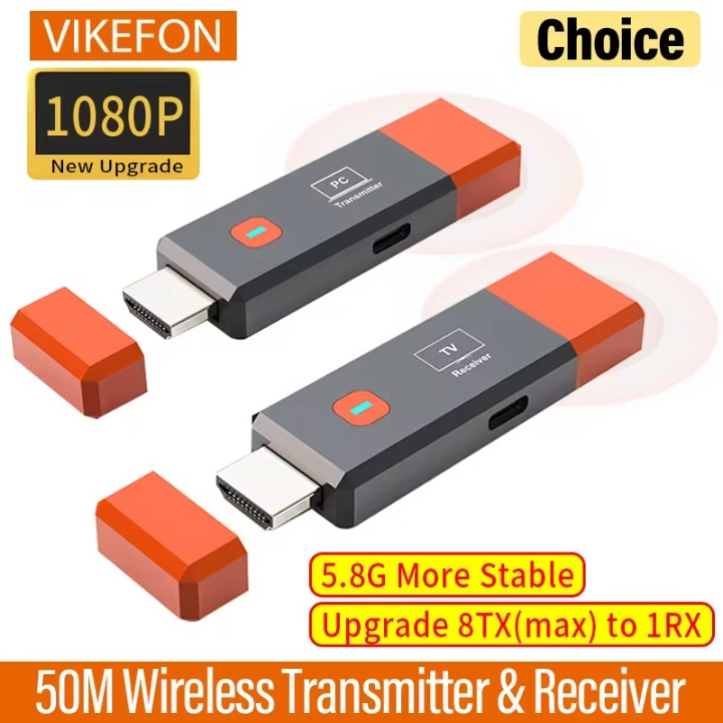 Home Cinema Wireless - Adaptateur vidéo sans fil Compatible HDMI,