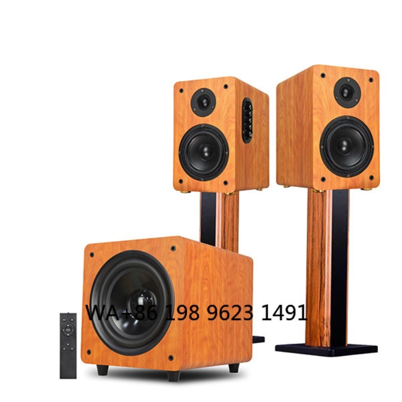 Audio Home Cinema - Subwoofer amplifié en bois de 8