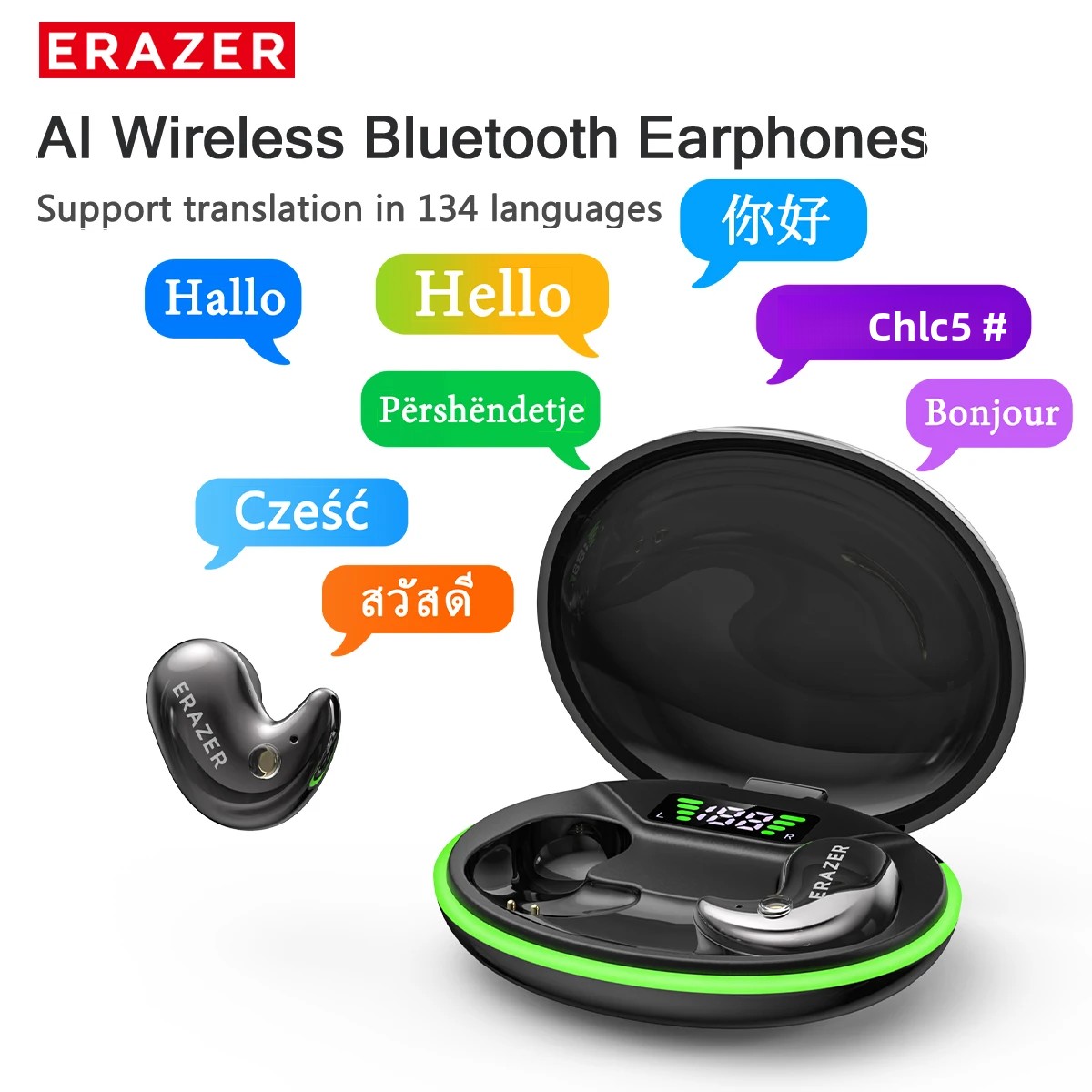 Home Cinema Wireless - Écouteurs intra-auriculaires Bluetooth EARZER XF58 avec
