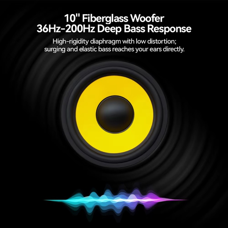 Subwoofer puissant de 10 pouce - Audio Home Cinema avis et prix